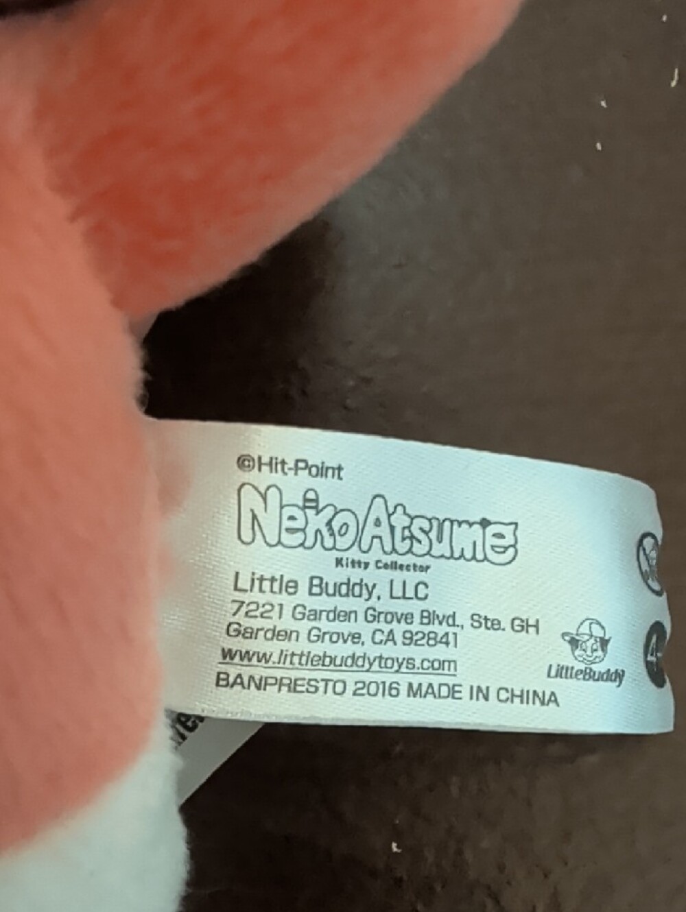 Neko Astume: Set Of 4 Plush Keychain Cats - Picture 8 of 9